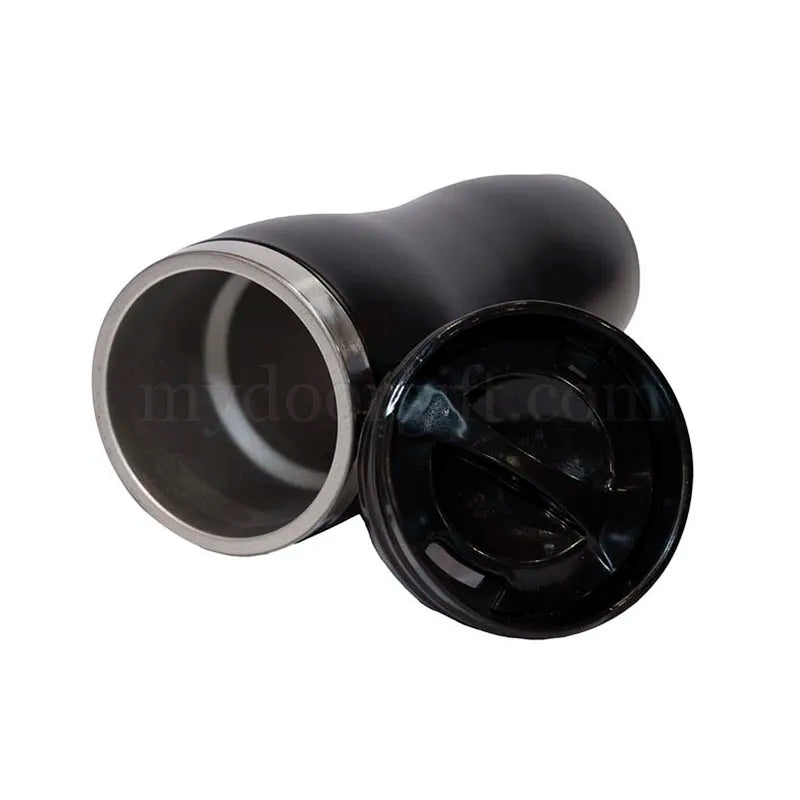 AA135 SHAPELY Hourglass Travel Auto Mug 500ml