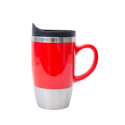 AA102 LOGO C-Handle Solid Color Metal Mug 450ml