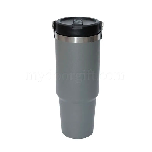 AA140 TESSCO Straw Cap Big Handle Travelling Mug 900ml