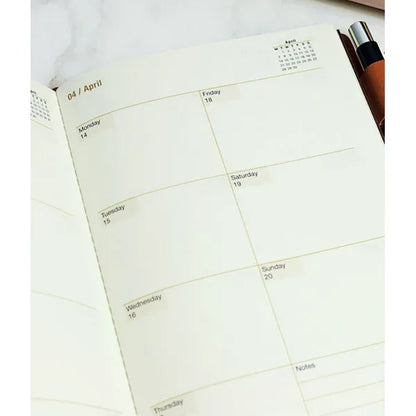 DMA-191 ROYALE 3-Booklet Planner